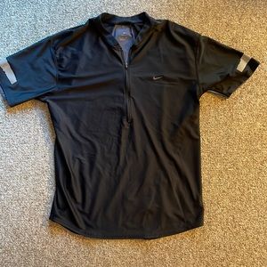 Men's Nike black cycling dri-fit Jersey Sz XL